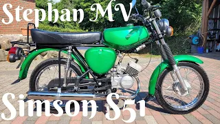 Simson S51 - CandyGreen - Tuning - Restauration - Neuaufbau