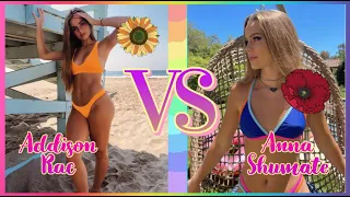 Addison Rae Vs Anna Shumate Tiktok Dance Battle💖😊🎉