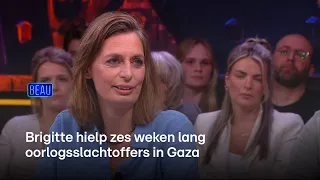 Brigitte Hoeben hielp oorlogsslachtoffers in Gaza | Beau