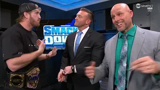 Logan Paul meets Nick Aldis & Adam Pearce | SmackDown 02/09/24