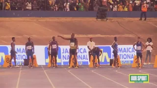 Usain Bolt's final race in Jamaica