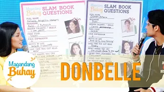 Donny and Belle answer Slam Book Questions | Magandang Buhay