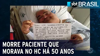 Mais antigo paciente do Hospital das Clínicas morre em São Paulo | SBT Brasil (19/11/20)