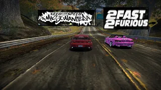 NFS MW Mia VS Suki (Mazda RX8 VS Fast&Furious Honda S2000)