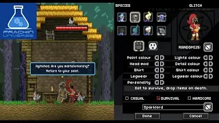 MEDIEVAL ROBOTS, THE GLITCH! - Starbound: Frackin Universe Mod