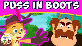 PUSS IN BOOTS Story in English - Fairy Tales In English | Bedtime Moral Stories | English Cartoons