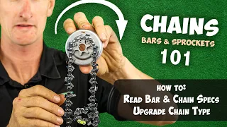 Chainsaw Chains, Bars, & Sprocket EXPLAINED!