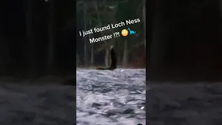 So weird 😳  I Found Loch Ness Monster 👹  in Google Earth & Google Map #lochnessmonster #shorts