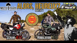 Royal Enfield Himalayan 410 & Scram 411 - Essai 2023 qui fait bien plaisir!