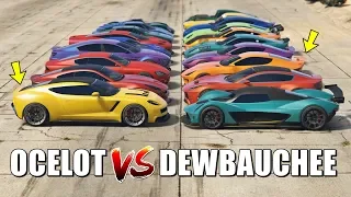 GTA 5 ONLINE - OCELOT VS DEWBAUCHEE (WHICH IS FASTEST?)