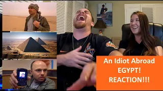 Americans React | AN IDIOT ABROAD | Egypt and the Pyramids | REACTION