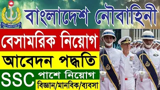 বাংলাদেশ নৌবাহিনীতে (বেসামরিক) পদে বিশাল নিয়োগ