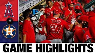 Balanced offense paces Angels in Game 2 win | Angels-Astros Game Highlights 8/25/20