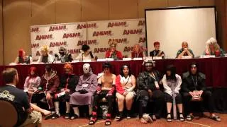 Naruto Panel AFest 2014 part 1/4