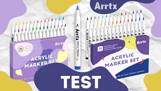 ARRTX - Acrylic Marker set - TEST et présentation