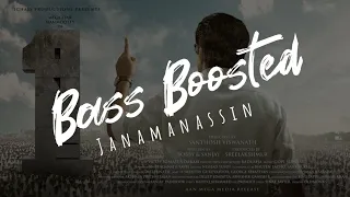 Janamanassin [BASS BOOSTED] Song |ONE| Malayalam |Mammootty|