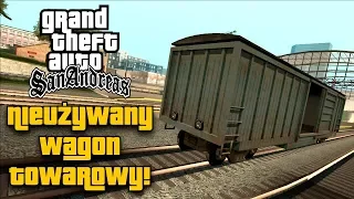 Nieużywany wagon w GTA San Andreas!   *jechałem nim*