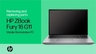 Removing and replacing parts | HP ZBook Fury 16 G11 Mobile Workstation PC | HP Computer Service