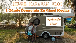 Karavanla Demre Antalya Kampı | Antalya'nın Turistik Olmayan Sakin Koyları | Demre Gezilecek Yerler