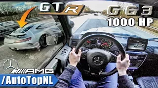 1000HP Mercedes G63 AMG vs AMG GTR | AUTOBAHN POV by AutoTopNL