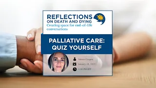 Palliative care: Quiz yourself