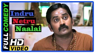 Indru Netru Naalai Tamil Movie | Scenes | Full Comedy scene | Vishnu| Karunakaran | Mia George