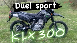 Kawasaki klx 300- duel sport motorcycle review