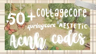 50+ Cottagecore,Springcore and Autumncore ACNH Codes