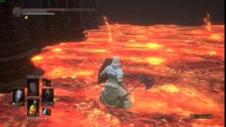 Dark Souls 3 : Shield blocks fire damage from walking in lava.