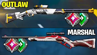 Outlaw VS Marshal, which Sniper Wins?