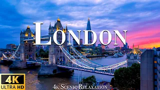 LONDON 4K Walking Tour (UK) - 11h+ Tour with Captions & Immersive Sound [4K Ultra HD/60fps]