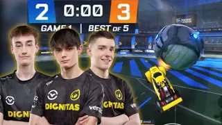 Dignitas FLEX their 0 SECOND Team Passing Plays | TL vs DIG | RLCS EU Tour de Rocket League