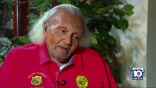 Oldest living retired Miami-Dade police officer celebrates 99th birthday