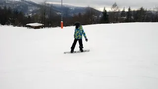 Snowboard triki Góra Żar nauka