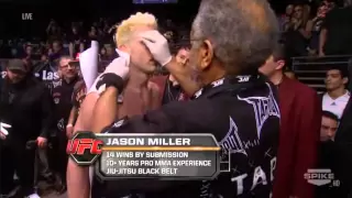 Jason "Mayhem" Miller TUF 14 Walkout