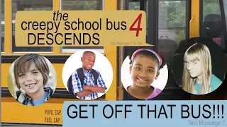 THE CREEPY SCHOOL BUS DESCENDS creepy text message story