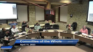 Batavia Committee of the Whole Meeting  April 11, 2023