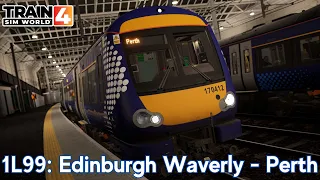 1L99: Edinburgh Waverly - Perth - Fife Circle Line - Class 170 - Train Sim World 4
