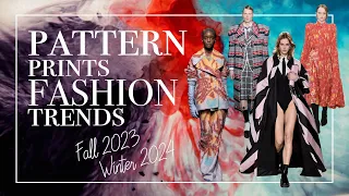 Prints and Patterns Fashion Trends Fall 2023 Winter 2024