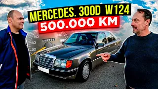 500.000 KILOMETROS son muchos para el mejor MERCEDES 300D W124 ?