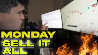 Sell EVERYTHING Monday Prepare For THIS [ SP500, SPY, QQQ, TSLA, BTC, Stock Market Today ]