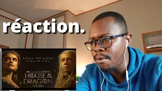 HOUSE OF THE DRAGON SAISON 2 ( Réaction au Trailer)