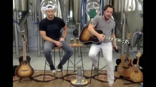 Jensen Ackles & Steve Carlson - stageit concert at the FBBC