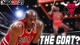 MJ vs LEBRON... Who's the GOAT of 2K? NBA 2K21 PlayNow Online Gameplay!