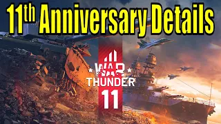 War Thunder 11th Anniversary Details - 50% Discounts! - TOG 2 and Maus Super Heavy Tank Events!