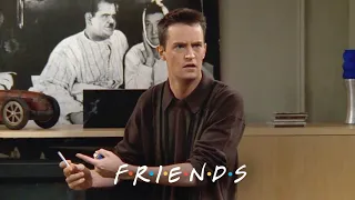 Chandler Starts Smoking Again | Friends