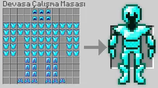 Minecraft ama DEVASA EŞYALAR VAR!