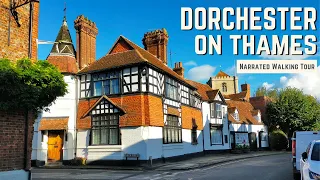 DORCHESTER ON THAMES | 4K Narrated Walking Tour | Let's Walk 2021