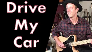 Beatles Drive My Car Guitar Lesson + Tutorial