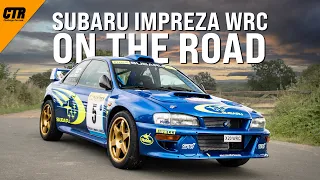 Subaru Impreza WRC driven on the road!! - CTR